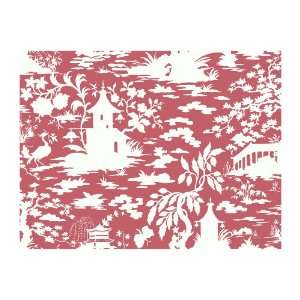  York Wallcoverings AP7418 Silhouettes Asian Scenic Toile 