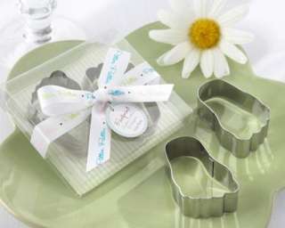 50 Baby Footprint Cookie Cutters   Baby Shower Favors  