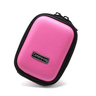 Pink Mini Fashion Digital Camera Hard Pouch Case Bag  