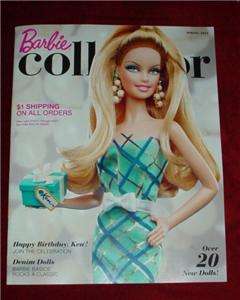 Barbie Collector Catalog/Magazine Spring 2011 New condition  