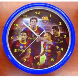 Official FC Barcelona Lionel Messi Wall Clock Watch  