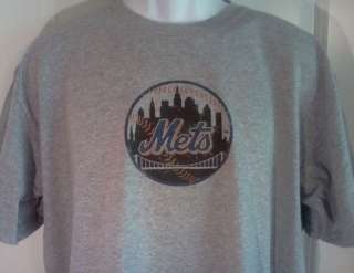 New York METS Throwback Style Logo T Shirt XXL  