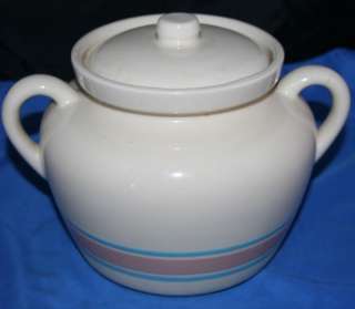 McCoy Pottery Stoneware Cookie Jar Bean Pot  