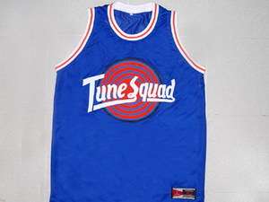   TUNE SQUAD SPACE JAM JERSEY BLUE MOVIE TOON NEW ANY SIZE ODS  