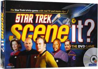 Scene it? Star Trek DVD Trivia Board Game BRAND NEW  