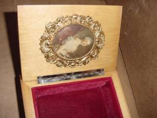 Vintage Musical Ballerina Jewelry Box  
