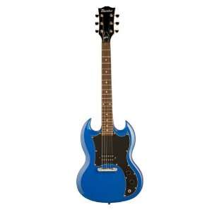 com Maestro by Gibson Double Cutaway (SG Style) Electric Blue Guitar 