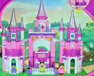 Girl Princess Castle with Minifigures Building Blocks Bricks 472pcs 