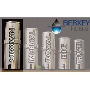 Crown Berkey Water Filter System With 2 Black Berkey Filters:  