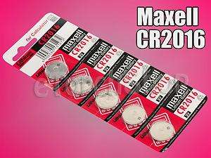   Pieces Maxell CR2016 CR 2016 Lithium 3 Volt 3 V Battery for Calculator