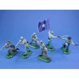   Confederate Toy Soldiers with Bonnie Blue Flag Patio, Lawn & Garden