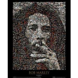 Bob Marley (Mosaic I) Music Poster Print