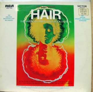 original cast galt macdermot hair label rca victor records format 33 