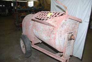 For sale is a GREAT ELECTRIC 3 HP CONCRETE, MORTAR MIXER. Powered by 
