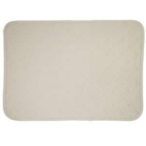  Pastel Brown Quilted Rectangle Placemat