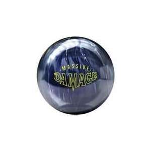  Brunswick MASSIVE DAMAGE Bowling Ball: Sports & Outdoors