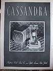 1945 Vintage CASSANDRA Perfume Bottle Parfums Weil Ad