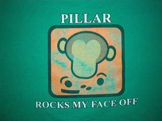 PILLAR CONCERT SHIRT Christian Rock Monkey Metal XL  