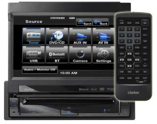 Clarion VZ401E 7 inch Motorised Screen DVD  USB Car Stereo 