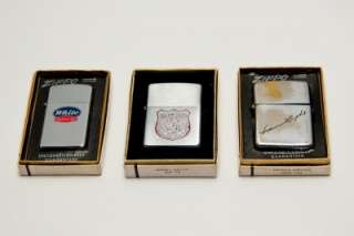 Vintage Zippo Lighters in Orig Boxes Nassau Police White Autocar 