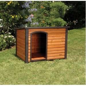  Outback Extreme Log Cabin Dog House in Cedar Size Large 