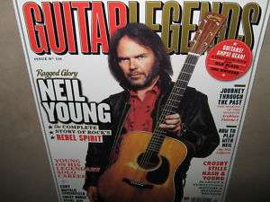 GUITAR LEGENDS 118 2011 NEIL YOUNG Complete Story CSNY  