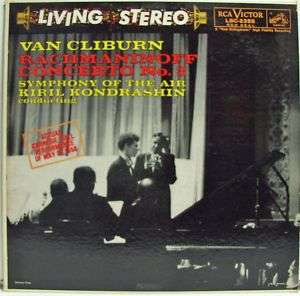 Rachmaninoff Concerto No 3 Van Cliburn LSC 2355 LS  