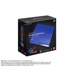   GT5 160GB Titanium Blue PS3 Console System+GAME+BOOK+DLC PACK  