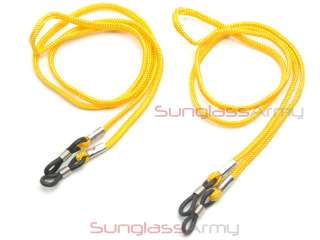 pack   Sunglass Straps/Cords/Strings/Lanyard   Yellow  