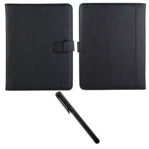   Wallet Case + Black Universal Stylus for HP TouchPad Electronics
