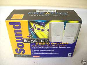 NEW Creative Sound Blaster SBS10 Computer Speakers  