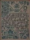 Quaker Alphabet Cross Stitch Chart