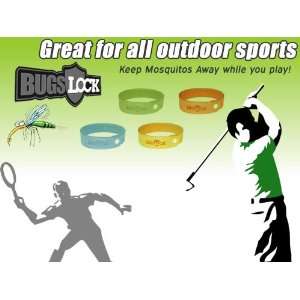  BugsLock Outdoor Sports Mosquito Repellant Wristbands 50 