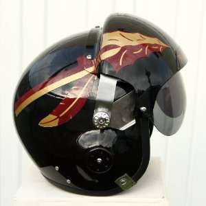   Helmet   FSU (Black Pro Combat) Football Military Air Force Motorcycle