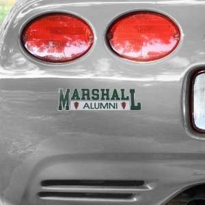  NCAA Marshall Thundering Herd Alumni Car Decal Automotive