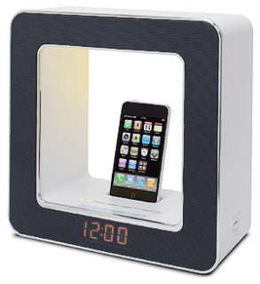   SR LUXi FM Table top Audio Lamp iPhone Dock Black 043774026715  