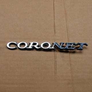 Dodge Coronet emblem 69 70 71 72 73 74 440 500  