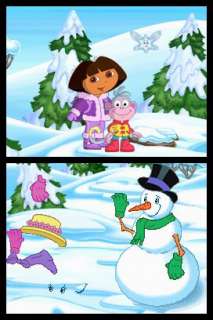 Dora Saves Snow Princess Game + Case NEW DS DSL DSi  