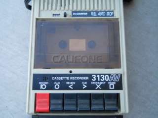 Califone 3130AV Cassette Player/Recorder  