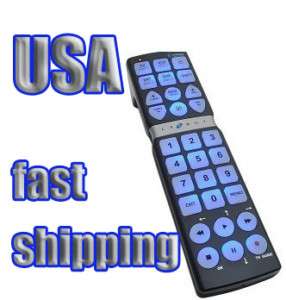   in 1 pre programmed universal remote control TV VCR SAT DVD CD  