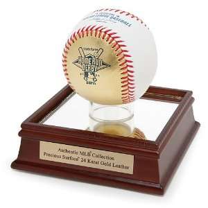   Home Run Derby 24KT Gold Baseball in Glass Case