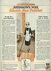 1925 johnson s wax electric floor polisher uniformed maid original