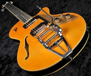 Duesenberg Starplayer TV Semi Hollow Electric Guitar Trans Orange with 