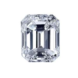   Certified 3.04 Carat Emerald Cut Diamond D Color Vvs2 Clarity Jewelry