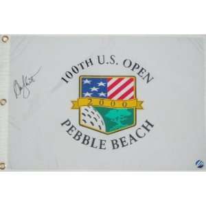 Andy North Signed 2000 Pebble Beach US Open Flag