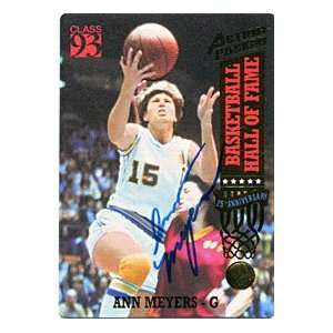  Ann Meyers Autographed / Signed 1993 Action Packed Card 