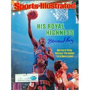 Bernard King Autographed/Hand Signed Sports Illustrated Magazine (New 