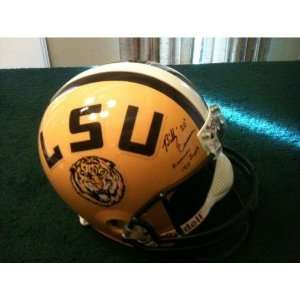  Billy Cannon Signed LSU Helmet   Autographed College 