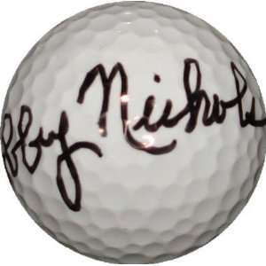  Bobby Nichols autographed Golf Ball