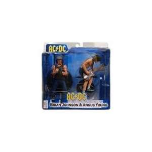  AC/DC Brian Johnson & Angus Young 7 Action Figure 2 Pack 